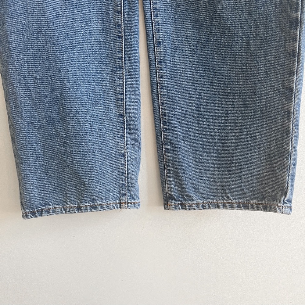 🏷️ SOLD •ZARA • Super High Rise Straight Leg Z1975 Jeans • 10 - Picture 11 of 15